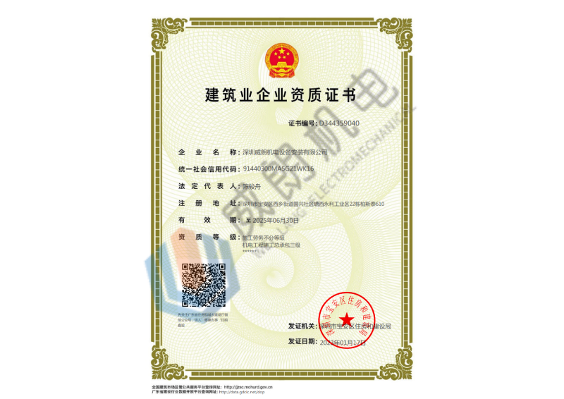 公司資質展示三